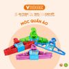 Móc Quần Áo Người Lớn Cao Cấp, Nhiều Màu, Bền Nhựa VĨ HƯNG 
