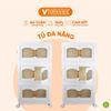 Tủ Nhựa Vĩ Hưng Đa Năng Cao Cấp 3 Tầng 