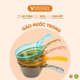  Gáo Cán Dài Trong Suốt Màu Sắc Xinh Xắn Vĩ Hưng 