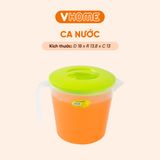  Ca Lường Có Nắp, Ca Nhựa Định Lượng 1200ml Kèm Nắp Nhựa VĨ HƯNG 
