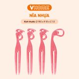  Set 15 Nĩa Ăn Trái Cây, Màu Sắc Xinh Xắn Nhựa VĨ HƯNG 