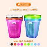  Sọt Nhựa Vuông Cao Đựng Quần Áo, Giỏ Nhựa Đựng Đồ Quần Áo Tiện Lợi Nhựa VĨ HƯNG 