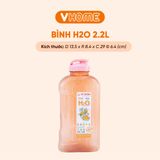  Bình Nước 2.2L Vĩ Hưng - Giữ Nước Tươi Mát, Tiện Dụng Cho Mọi Hoạt Động 