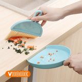  Bộ Chổi Và Đồ Hốt Rác Mini Vệ Sinh Bàn Phím, Nhỏ Gọn Tiện Lợi - Nhựa Vĩ Hưng 