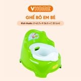  Ghế Bô Cho Bé Tựa Lưng Cao Cấp, An Toàn, Tiện Dụng - Nhựa Chính Phẩm - Nhựa Vĩ Hưng 