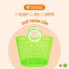  Giỏ Xách Lớn, Nhựa PP Đi Chợ Loại Lớn, Màu Sắc Tươi Sáng - Bảo Vệ Sức Khỏe, Không BPA Vĩ Hưng 