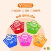  Giỏ Nhựa PP Đi Chợ Loại Lớn, Màu Sắc Tươi Sáng - Bảo Vệ Sức Khỏe, Không BPA Vĩ Hưng 