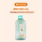  Bình Nước 2.2L Vĩ Hưng - Giữ Nước Tươi Mát, Tiện Dụng Cho Mọi Hoạt Động 