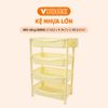  Kệ Nhựa Chữ Nhật Lớn - Nhựa Vĩ Hưng - Đa Dạng Màu Sắc, Kệ Để Đồ Chất Lượng Cao, Tiết Kiệm Diện Tích 