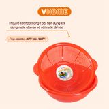  Bộ Thau Rổ Cao Cấp Chắc Chắn, Gọn Gàng, An Toàn Nhựa VĨ HƯNG 