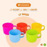  Cốc Uống Nước Chịu Nhiệt Tốt, Đủ Màu Sắc, Bền Đẹp - Nhựa An Toàn - Nhựa Vĩ Hưng 
