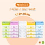  Tủ Đồ Mini Để Bàn Nhiều Ngăn, Màu Sắc Xinh Xắn Nhựa VĨ HƯNG 