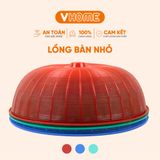  Lồng Bàn Nhỏ Đường Kính 44cm, Đa Màu Sắc - Bền và Tiện Dụng - Nhựa Vĩ Hưng 