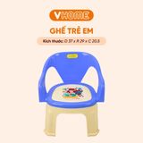  Ghế Nhựa Cao Cấp Cho Bé Trẻ Em Mầm Non, Mẫu Giáo, Tiểu Học Nhựa Vĩ Hưng 