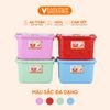  Thùng Lưu Trữ Đa Năng 12L - Khóa Cài Then, Chồng Xếp Dễ Dàng, Nhựa Vĩ Hưng Chất Lượng Cao 