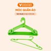  Set 10 Móc Quần Áo Người Lớn Cao Cấp, Nhiều Màu Nhựa VĨ HƯNG 