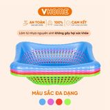  Rổ Nhựa Kiểu Nhật, Màu Sắc Đa Dạng, Cao Cấp Nhựa Vĩ Hưng 