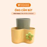  Hộp đựng bút, đồ dùng học tập Nhựa Vĩ Hưng thiết kế 3 ngăn có thể tháo rời tiện lợi 