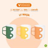  Ly Uống Nước, Chải Răng Hình Ô Tô Đáng Yêu Cho Bé - Nhựa Vĩ Hưng 