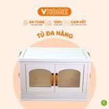  Tủ Nhựa Vĩ Hưng Đa Năng Cao Cấp 1 Tầng VHOME - VHE-11 