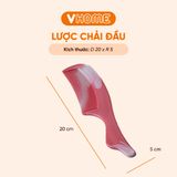  Lược Chải Tóc Tạo Kiểu Đủ Màu, Nhựa Chính Phẩm - Bền Đẹp, Tiện Lợi - Nhựa Vĩ Hưng 