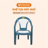  Ghế Tựa Mây Chắc Chắn, Cao Cấp, Nhiều Màu Sắc - Nhựa Bền Đẹp - Nhựa Vĩ Hưng 