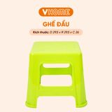  Ghế Đẩu, Ghế Nhựa Trà Đá, Chắc Chắn, Nhiều Màu, Chất Lượng Cao - Nhựa Vĩ Hưng 