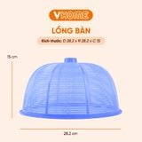  Lồng Bàn Nhựa Mini Đậy Thức Ăn, Bền Đẹp, Tiện Lợi - Nhựa Chính Phẩm - Nhựa Vĩ Hưng 
