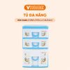  Tủ Đồ Mini Để Bàn, Tủ Mini Đựng Mỹ Phẩm Đa Năng 3 4 5 Ngăn - Nhựa Vĩ Hưng 