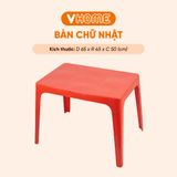  Bàn Trà Chanh Cao Cấp Nhựa PP Bền Đẹp, Thiết Kế Đơn Giản Tiện Lợi Vĩ Hưng 