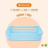  Sóng Nhựa  - Nhựa PP Chính Phẩm - Chắc Chắn, Bền Bỉ, Tiện Dụng Cho Gia Đình - Vĩ Hưng 