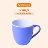  Ly Nhựa Uống Nước Có Quai Cầm, Nhiều Màu Sắc, Chất Lượng Cao - Nhựa Vĩ Hưng 