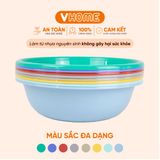  Thau Nhựa 36cm Nhiều Màu Nhựa Chính Phẩm, Không BPA, Bền Đẹp, An Toàn Sức Khỏe, Tiện Lợi Vĩ Hưng 