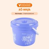  Xô Nhựa Bông Cao Cấp - Nhựa Vĩ Hưng  – Chất Lượng Cao, Bền Bỉ, Tiện Dụng 