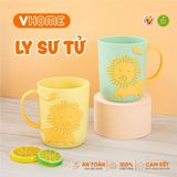  Ly Nhựa Vĩ Hưng Uống Nước, Súc Miệng - Hình Chú Sư Tử Ngộ Nghĩnh, Đáng Yêu 
