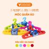  Set 10 Móc Áo Xoay, Mắc Áo Cao Cấp Nhựa VĨ HƯNG 