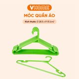  [10 cái] Móc Quần Áo Trẻ Em, chất lượng cao, an toàn cho sức khỏe Nhựa VĨ HƯNG 