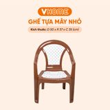  Ghế Tựa Mây Chắc Chắn, Cao Cấp, Nhiều Màu Sắc - Nhựa Bền Đẹp - Nhựa Vĩ Hưng 