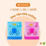  Ống Đựng Đũa Muỗng 2 Ngăn Tiện Lợi, Nhiều Màu Sắc, Chất Liệu Nhựa Bền Đẹp - Nhựa Vĩ Hưng 