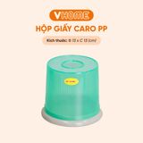  Hộp Đựng Giấy Ăn, Khăn Giấy Tròn Nhựa, Đựng Giấy Để Bàn Ăn,  An Toàn Sức Khỏe - Nhựa Vĩ Hưng 