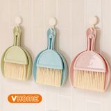  Bộ Chổi Và Đồ Hốt Rác Mini Vệ Sinh Bàn Phím, Nhỏ Gọn Tiện Lợi - Nhựa Vĩ Hưng 