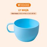  Ly Nhựa Uống Nước Có Quai Cầm, Nhiều Màu Sắc, Chất Lượng Cao - Nhựa Vĩ Hưng 