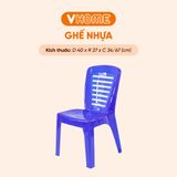  Ghế Dựa 9 Sọc Nhựa Vĩ Hưng Thoải Mái, Bền Đẹp, Tiện Dụng 