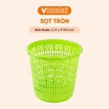  Sọt Rác Tiện Lợi Đủ Màu Đa Năng, Nhựa Chính Phẩm, Bền, Nhỏ Gọn Phù Hợp Mọi Không Gian - Nhựa Vĩ Hưng 