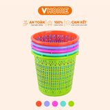  Sọt Rác Tiện Lợi Đủ Màu Đa Năng, Nhựa Chính Phẩm, Bền, Nhỏ Gọn Phù Hợp Mọi Không Gian - Nhựa Vĩ Hưng 