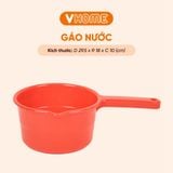  Gáo Nước Nhựa PP Chính Phẩm - Miệng Thoát Nước Lớn, Bền Bỉ - Vĩ Hưng 