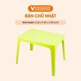  Bàn Trà Chanh Cao Cấp Nhựa PP Bền Đẹp, Thiết Kế Đơn Giản Tiện Lợi Vĩ Hưng 