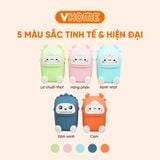  Thùng Rác MIni Dễ Thương Nhựa PP Bền Đẹp, Chống Thấm, Nhiều Màu Sắc - Thương Hiệu Vĩ Hưng 