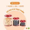  Bộ 3 Hũ Gia Vị, Bảo Quản Thực Phẩm, Kín Hơi Cao Cấp - Nhựa Vĩ Hưng 