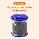  Bộ 3 Hũ Gia Vị, Bảo Quản Thực Phẩm, Kín Hơi Cao Cấp - Nhựa Vĩ Hưng 